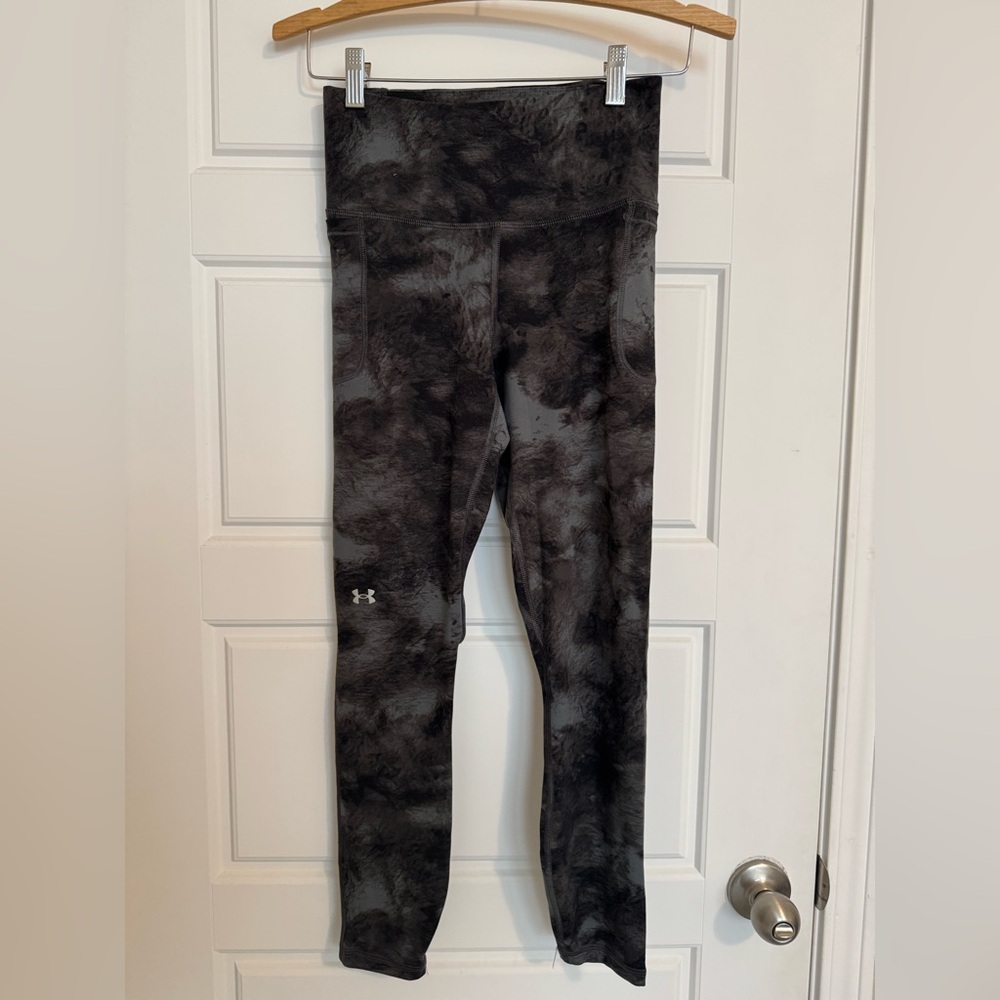 Under Armour Black and Gray Leggings